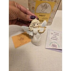 Vintage Precious Moments Christmas Ornament "Joy to the World" 1997 with box